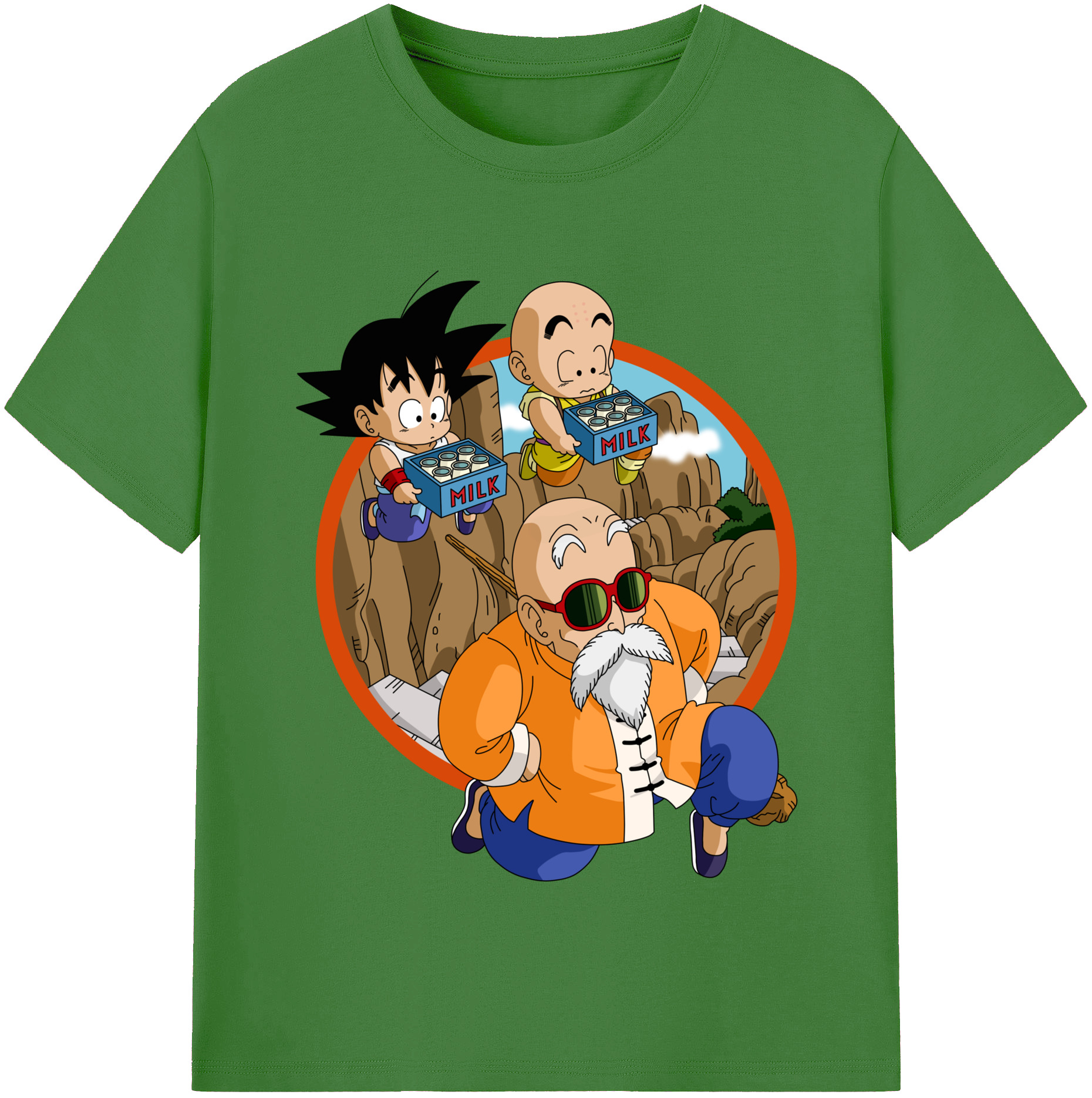 （画像用） ドラゴンボール 亀仙人（かめせんにん） DRAGON BALL Master Roshi Kame Sennin レディースカジュアルプリントTシャツ（綿100％）